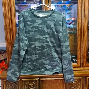 XXL Ardene Basics Camo Pullover Sweater